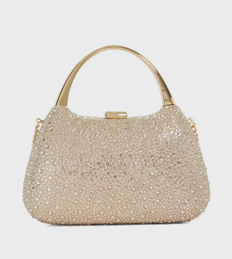 BEAMINGS Embellished Handheld Bag