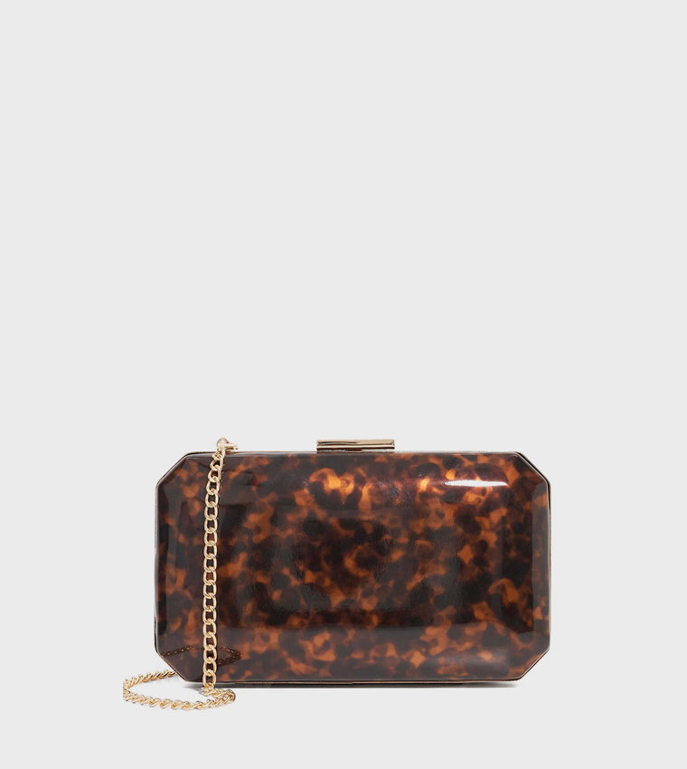 BESTIEO Printed Clutch Bag