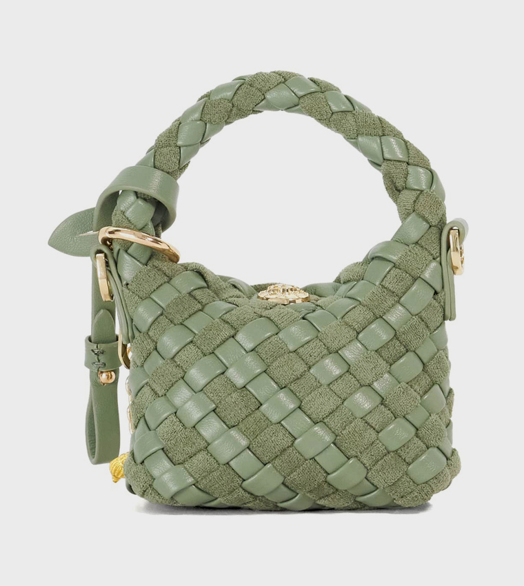 DELIBERATEXS Basket Weave Mini Bag