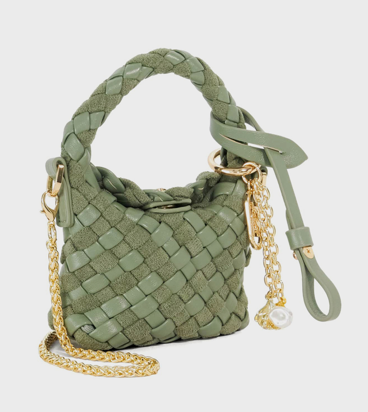 DELIBERATEXS Basket Weave Mini Bag