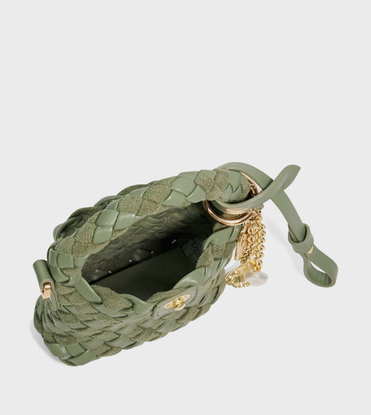 DELIBERATEXS Basket Weave Mini Bag