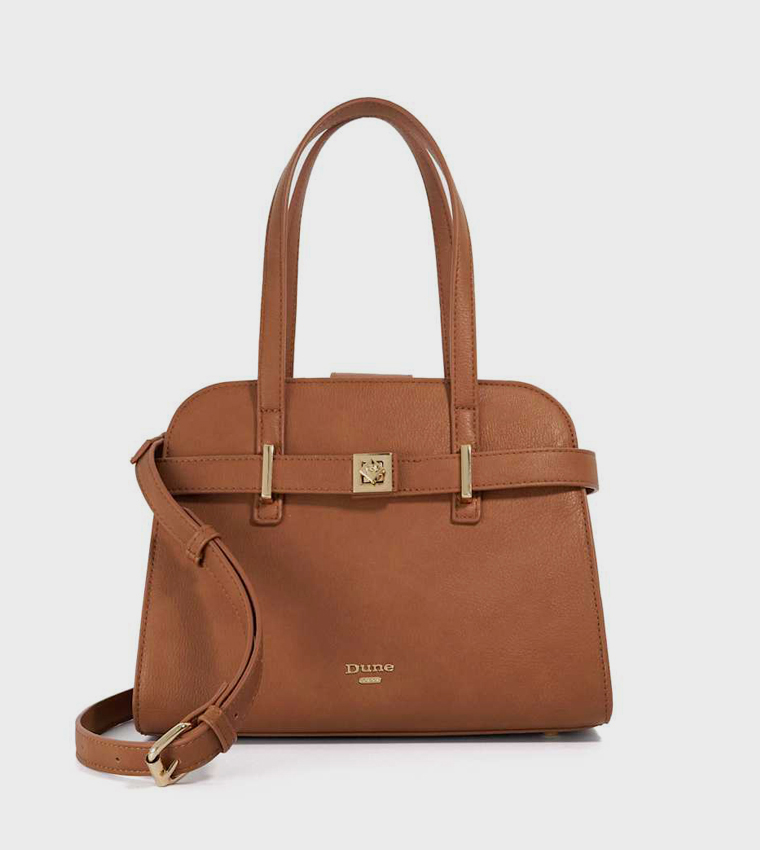 DELINEATE M Textured Shoulder Bag