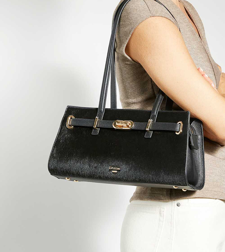 Dune London  Shoulder Bags - Black Shoulder bags