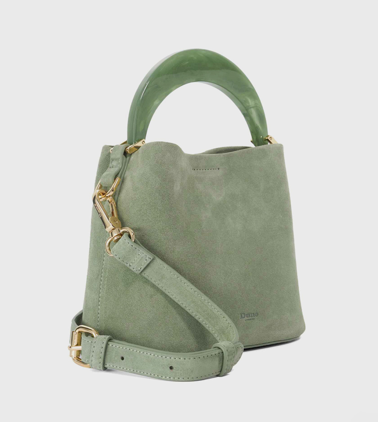 DHARLA Textured Handheld Bag