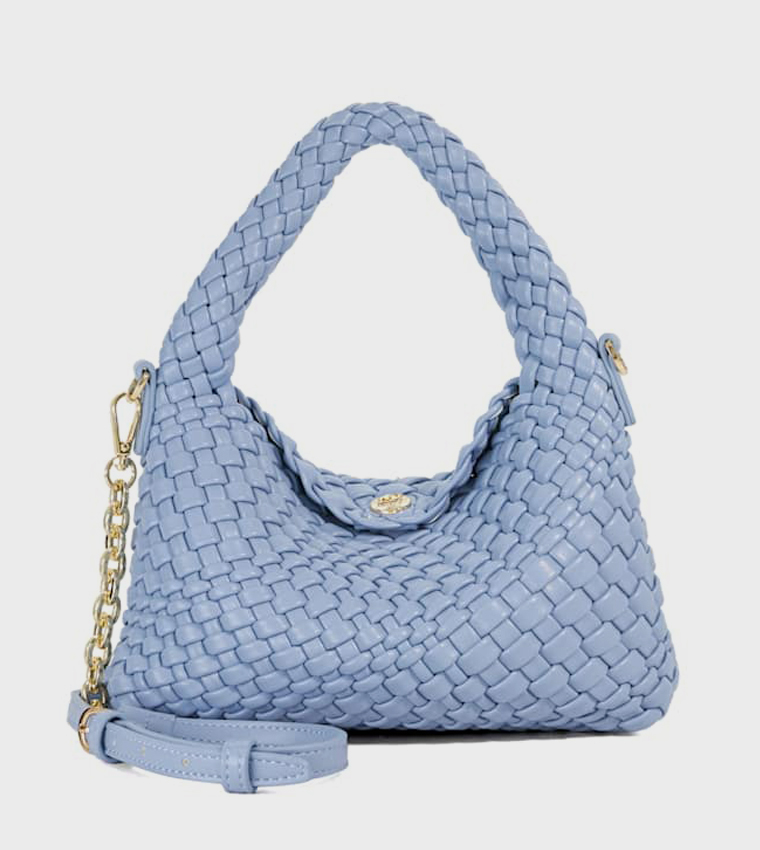 DINKYDELIBERATE Basket Weave Mini Hobo Bag