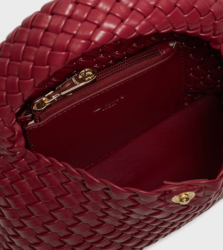 DINKYDELIBERATE Basket Weave Shoulder Bag