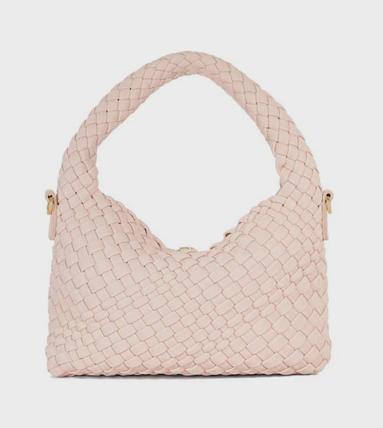 DINKYDELIBERATE Basket Weave Mini Hobo Bag