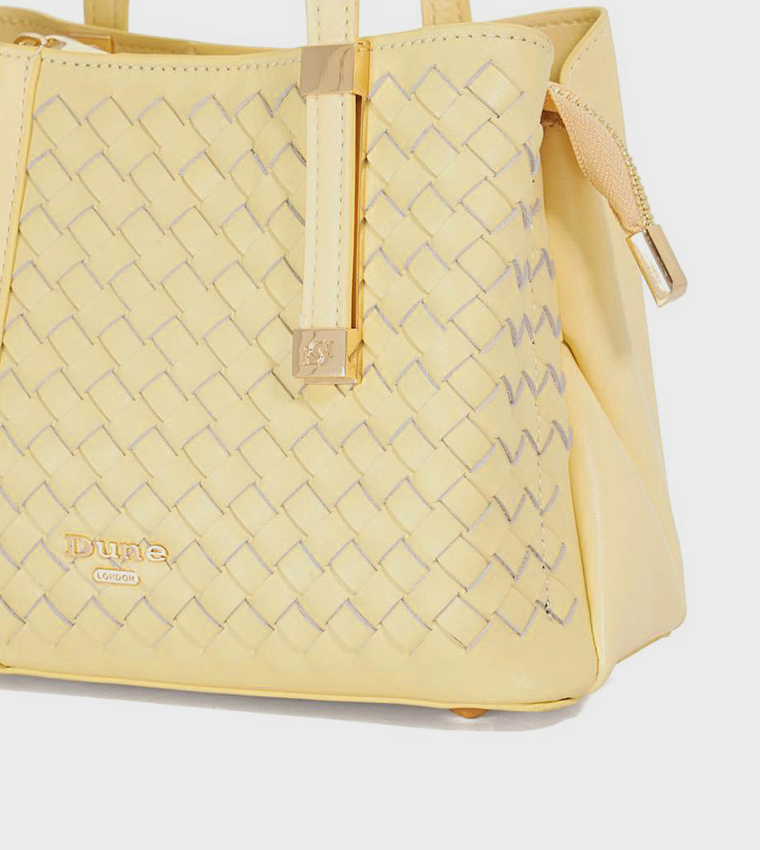 DINKYDORRY Braided Satchel Bag