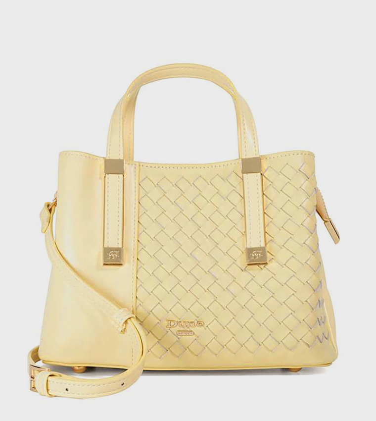 DINKYDORRY Braided Satchel Bag