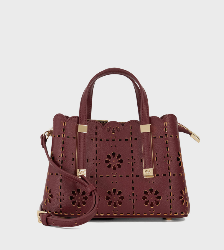 DINKYDORRY Laser Cut Satchel Bag