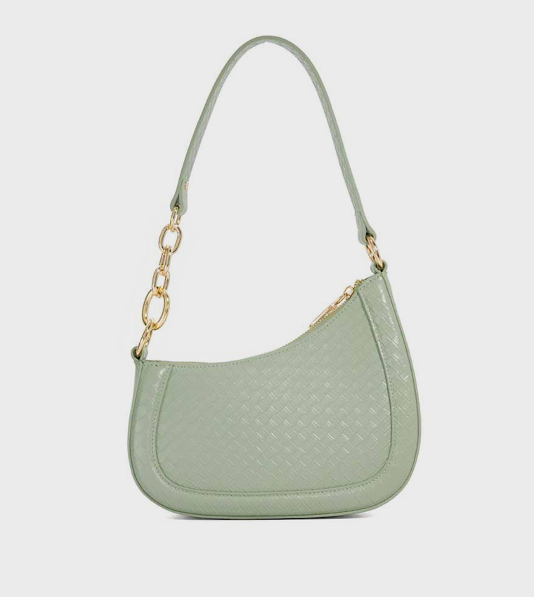 DIRECTION Logo Detail Shoulder Bag
