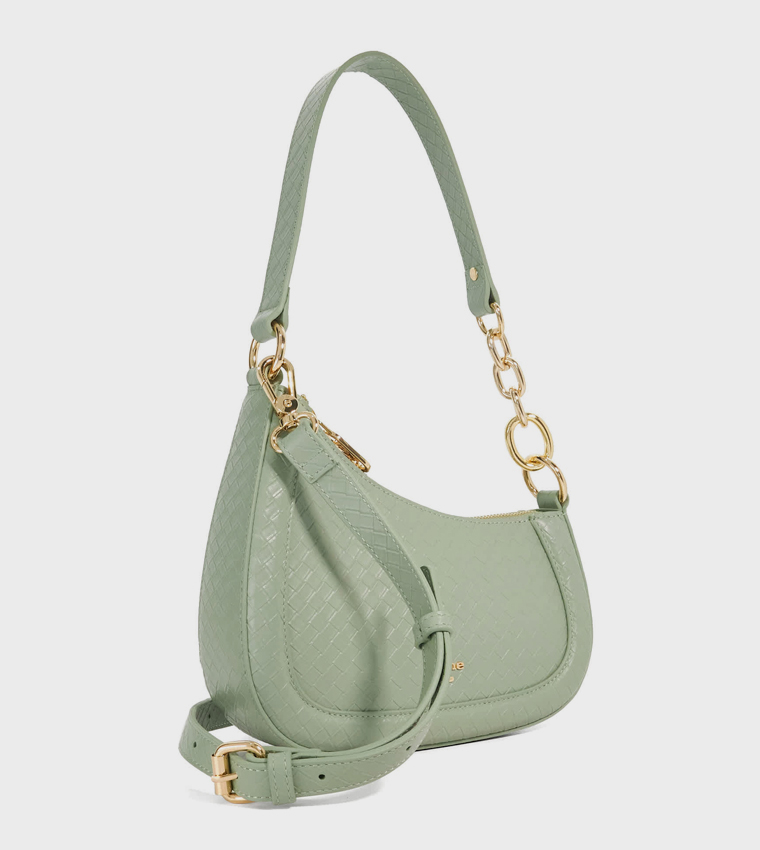 DIRECTION Logo Detail Shoulder Bag