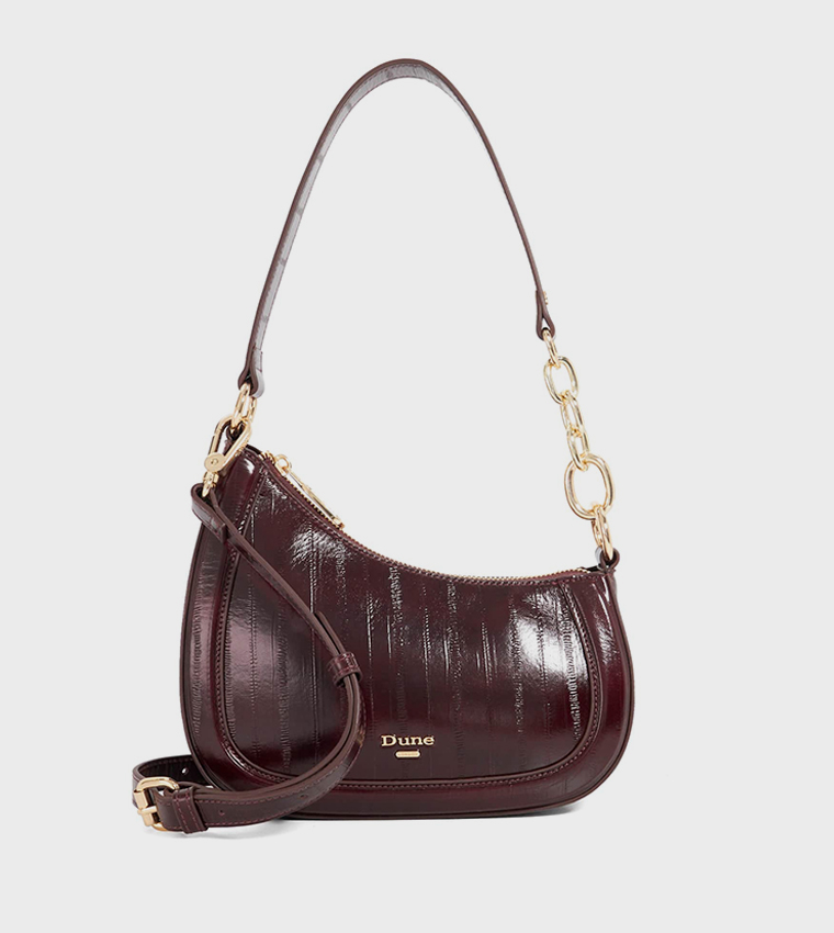 DIRECTION Textured Shoulder Bag
