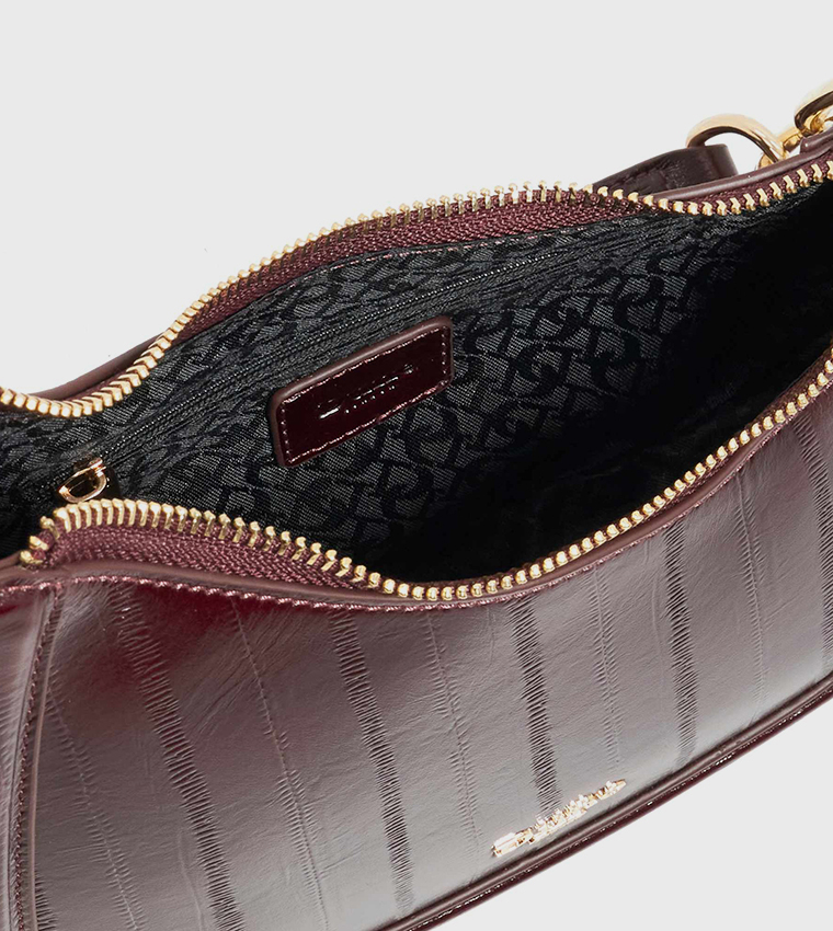 DIRECTION Textured Shoulder Bag