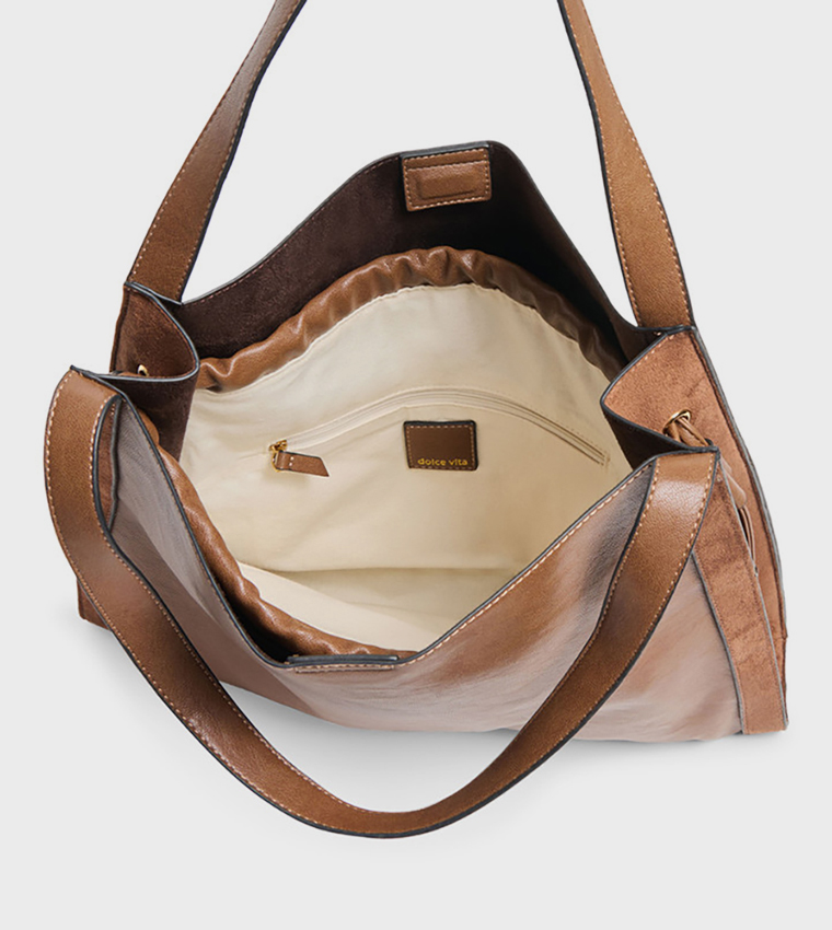 FALLON Textured Tote Bag