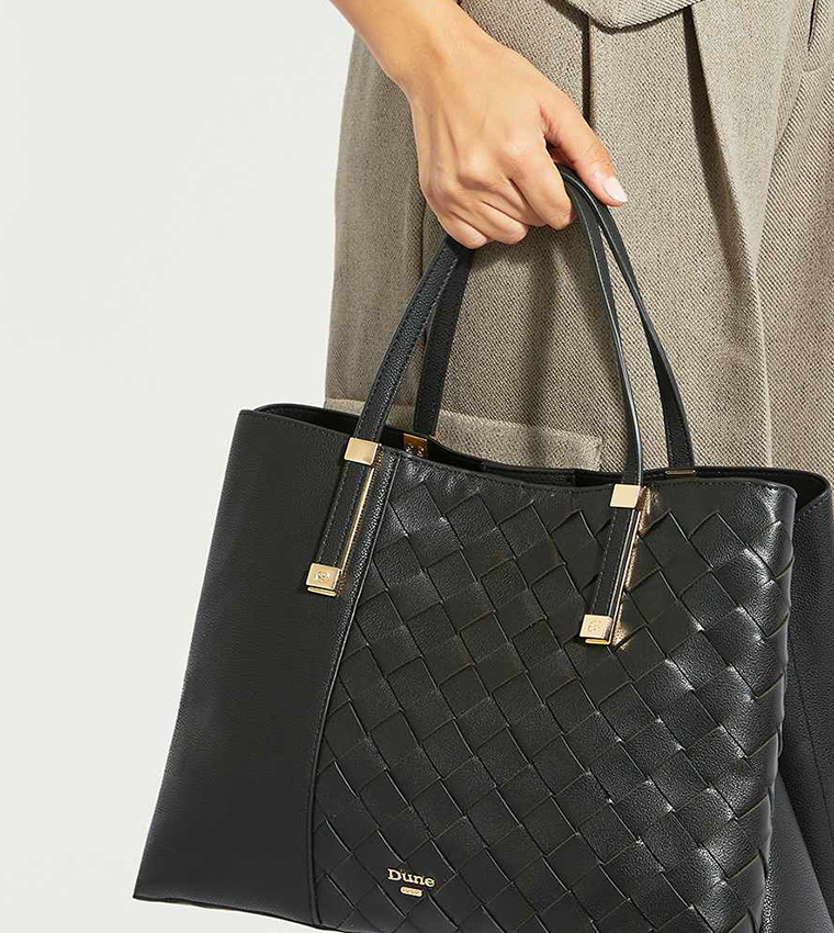 DORRY Basket Weave Tote Bag