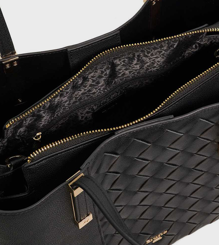 DORRY Basket Weave Tote Bag