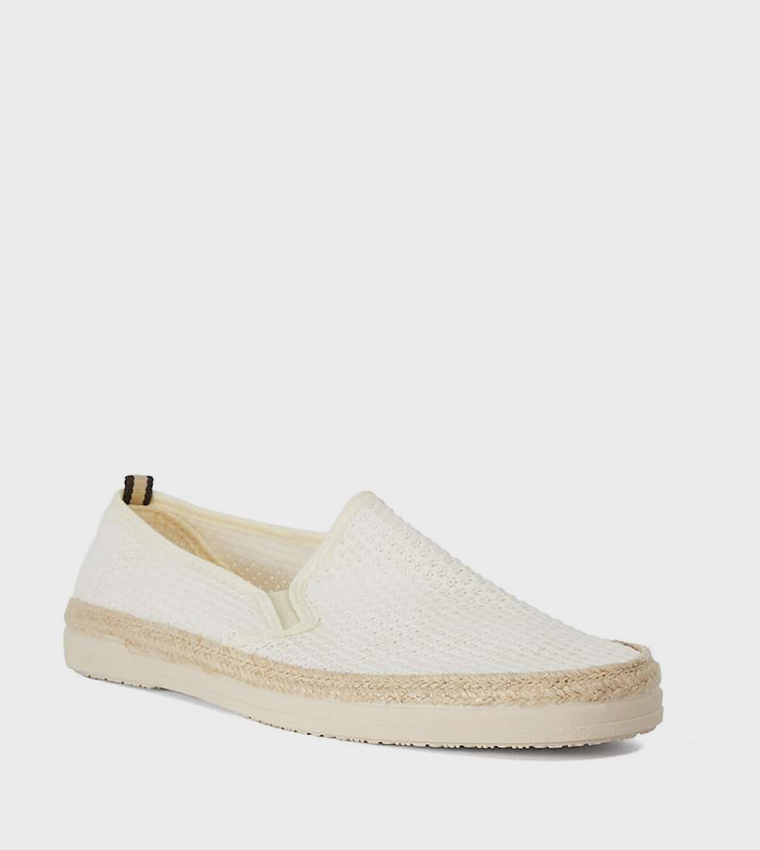 حذاء إسبادريل بمقدمة مستديرة