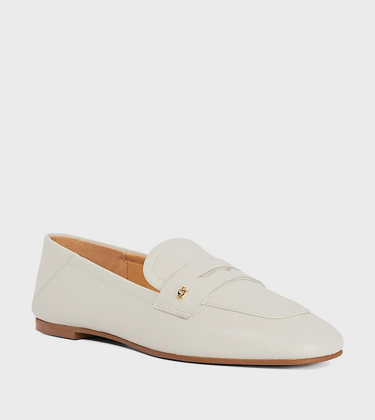 GLANCES Leather Loafers