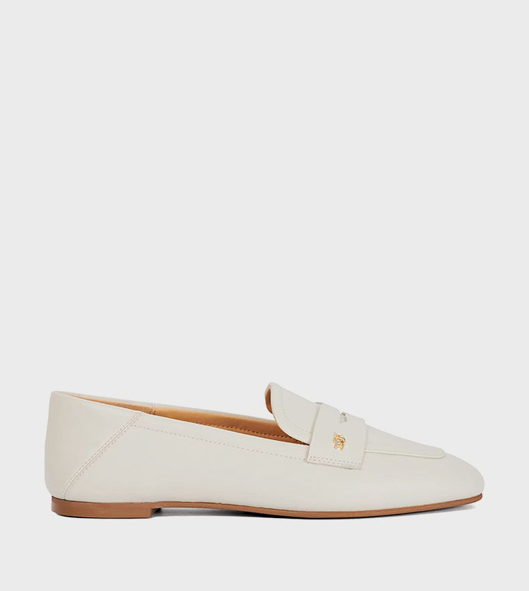 GLANCES Leather Loafers