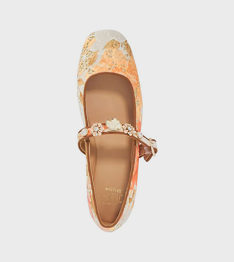 HENNRIETTA Patterned Mary Jane Shoes