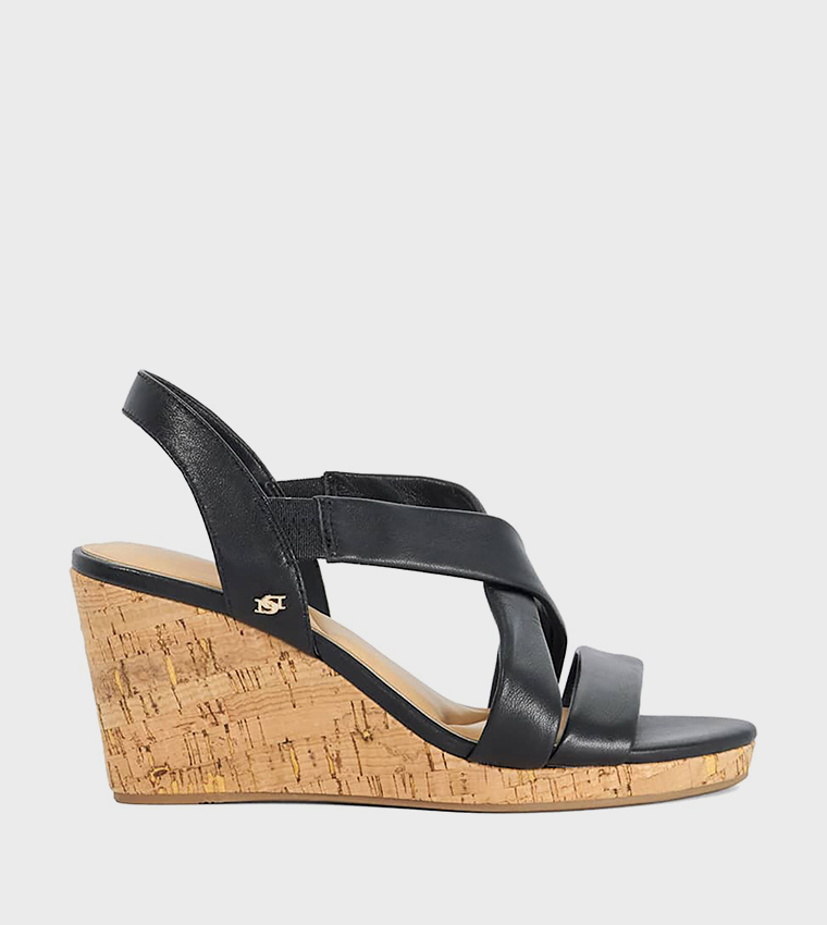KAMIES Strappy Wedge Sandals
