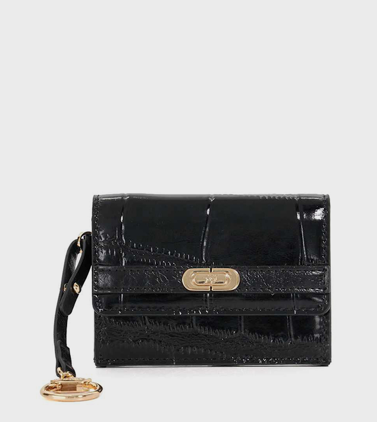 KIMBLE Croc Textured Wallet