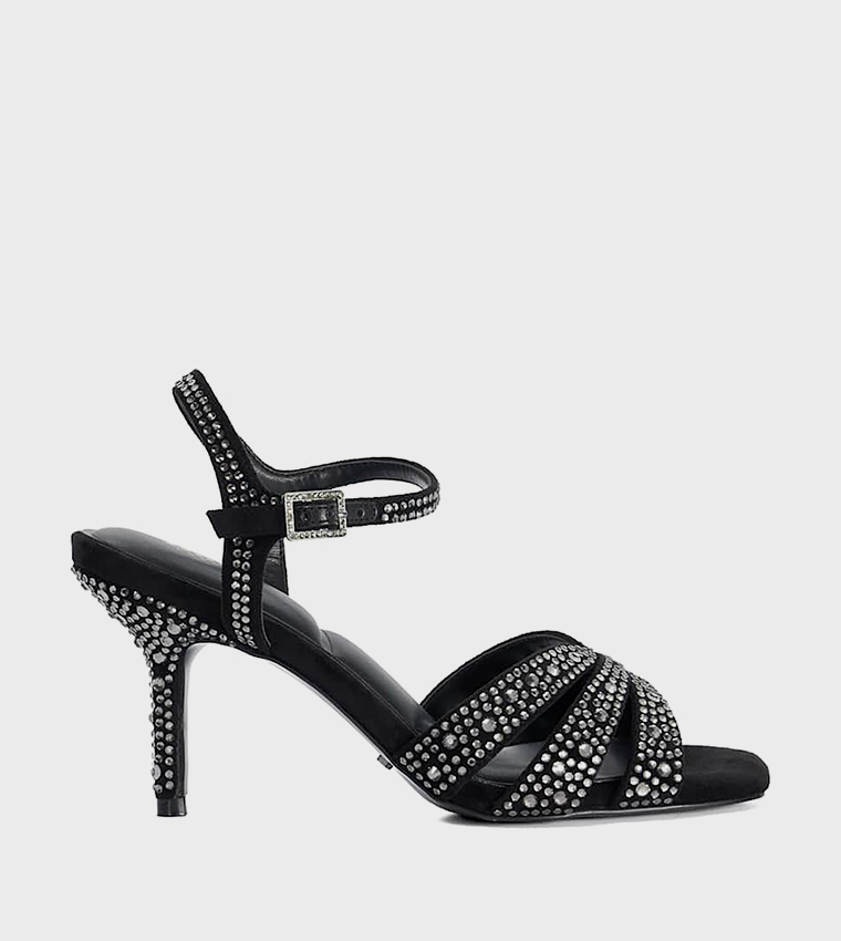 MAYVEN Embellished Heeled Sandals