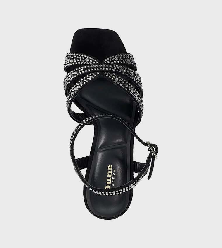 MAYVEN Embellished Heeled Sandals