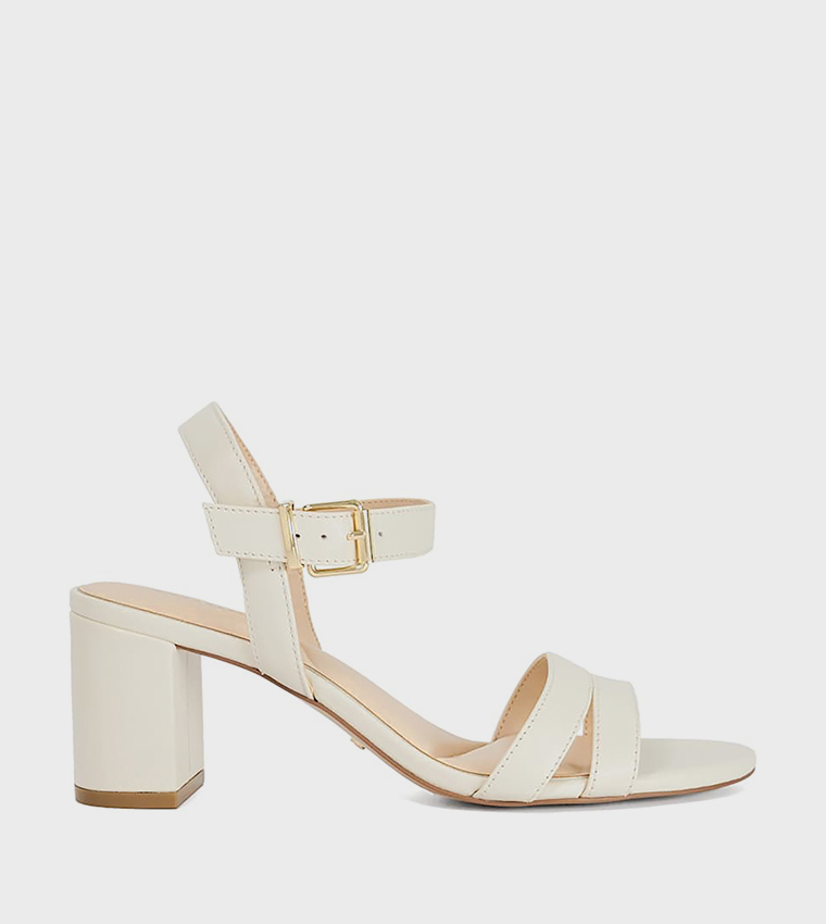 MERISA Ankle Strap Block Heel Sandals