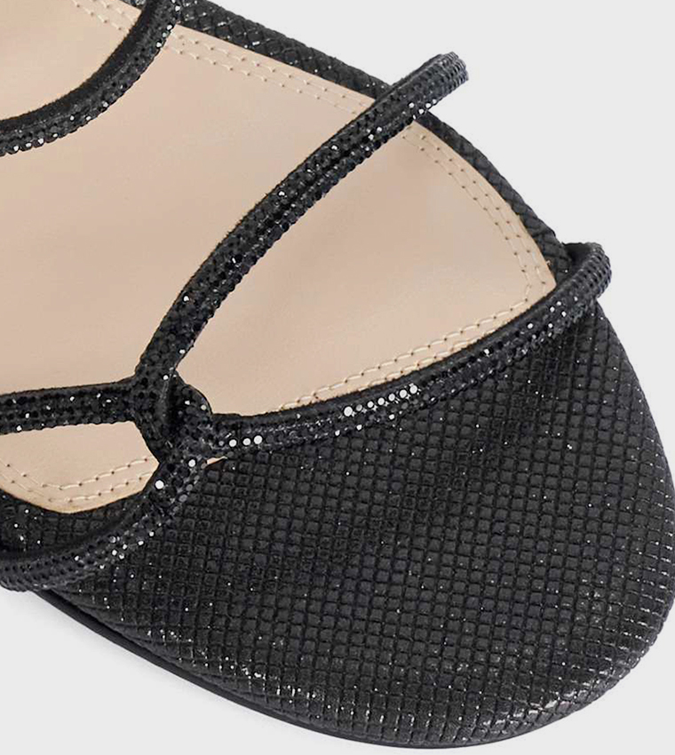 MILOS Embellished Strappy Heeled Sandals