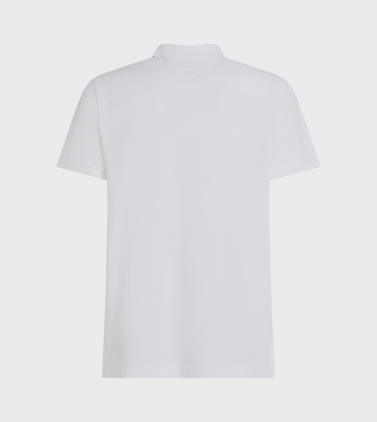 Monogram Embroidered Short Sleeves Polo T-Shirt