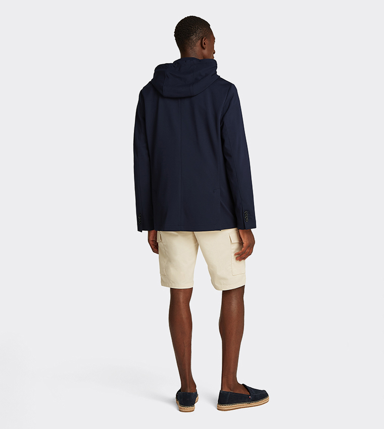 PUNTO MILANO Solid Hooded Jacket