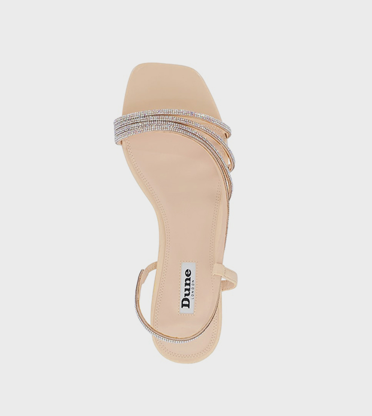 NATALIA Embellished Flat Sandals