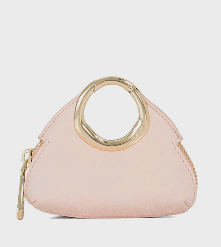 SPEND Textured Handheld Bag