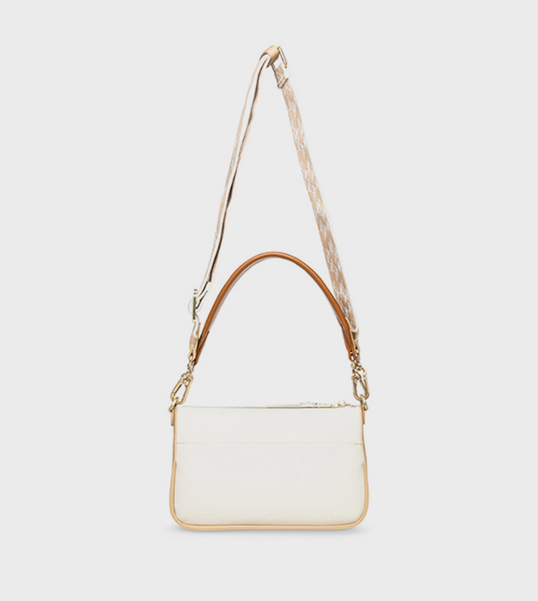 BCASSY Textured Flap Shoulder Bag