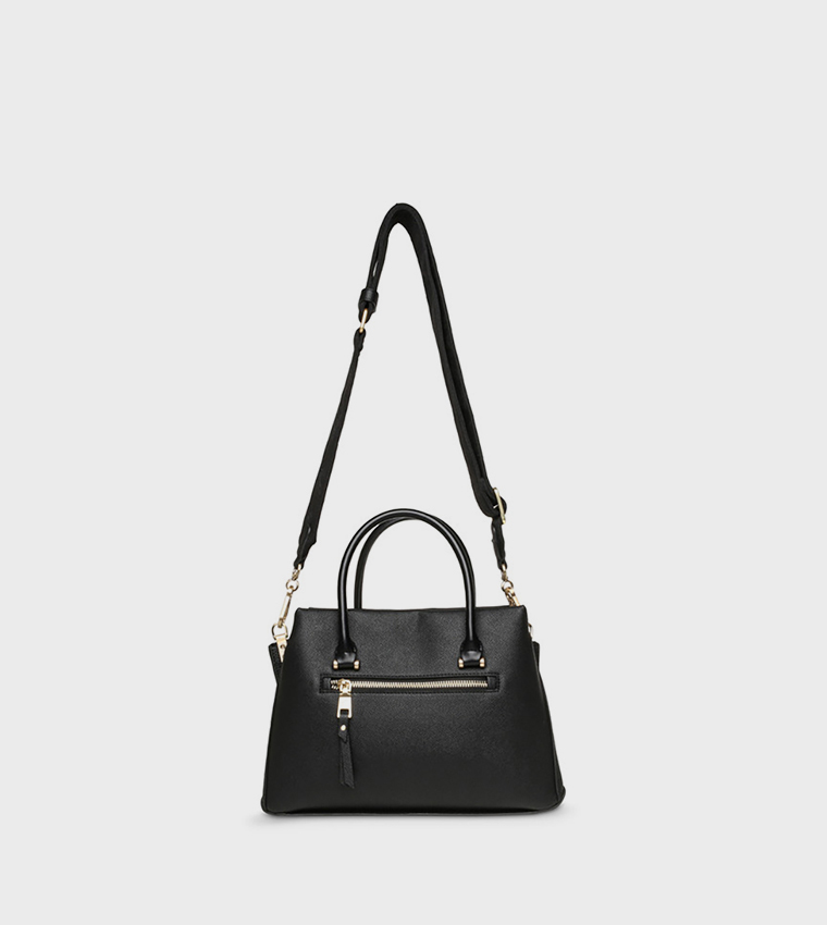 BCORI Textured Satchel Bag