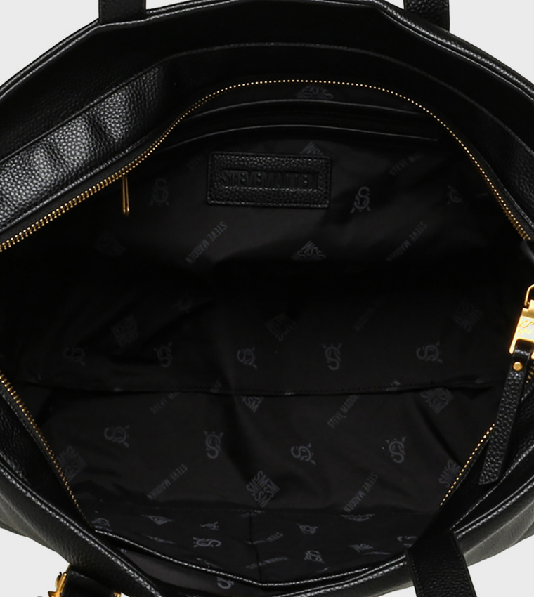 Steve Madden  Tote Bags - Black Tote Bags