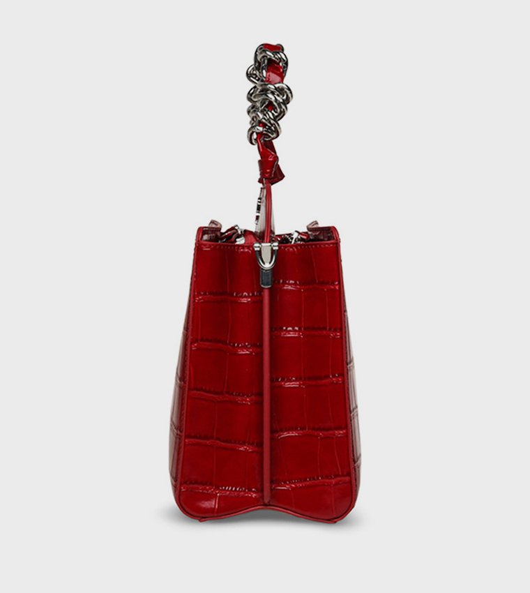 BLUNE Textured Satchel Bag