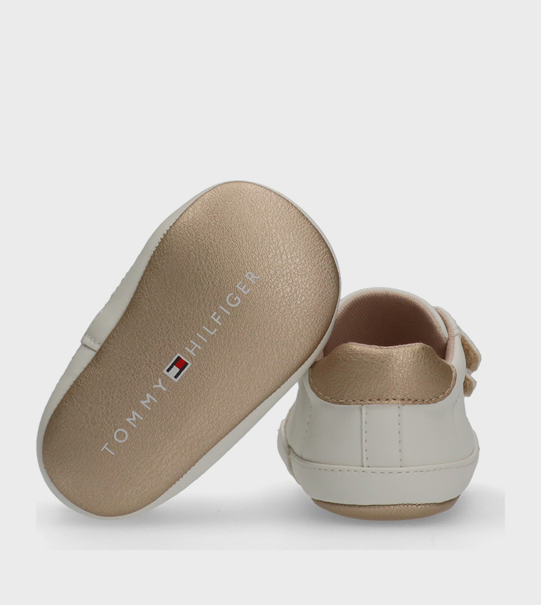 Color Block Velcro Closure Sneakers