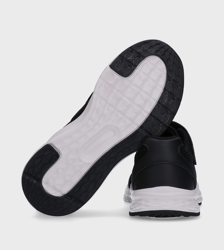 STEPH Velcro Closure Mesh Runner Sneakers