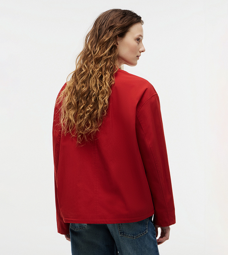 Monogram Zip-Through Bomber Jacket