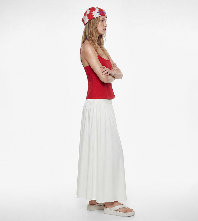 Koton  Sleeveless Tops - Red Sleeveless Tops