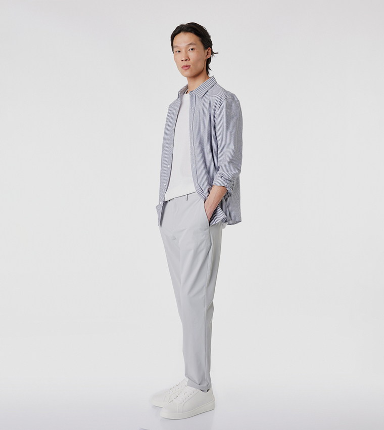 Koton  Chinos - Grey Chinos