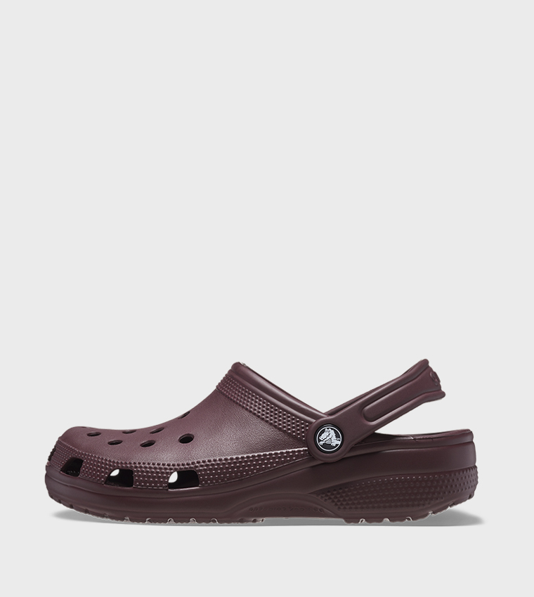 Crocs  Flip flops and Slides - Maroon clogs