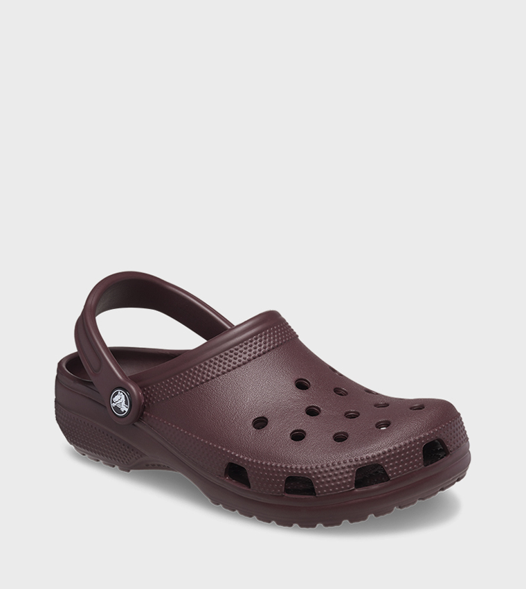 Crocs  Flip flops and Slides - Maroon clogs
