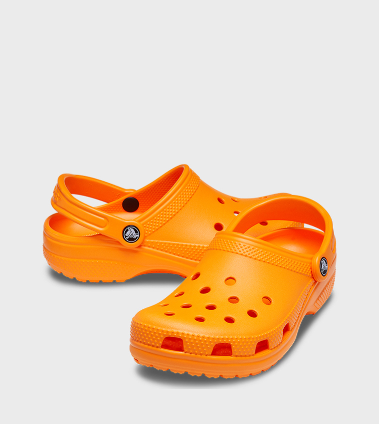 Crocs  Flip flops and Slides - Orange clogs