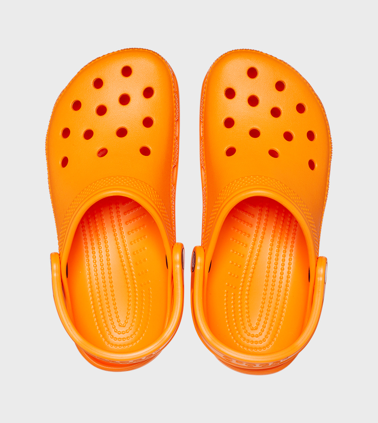 Crocs  Flip flops and Slides - Orange clogs