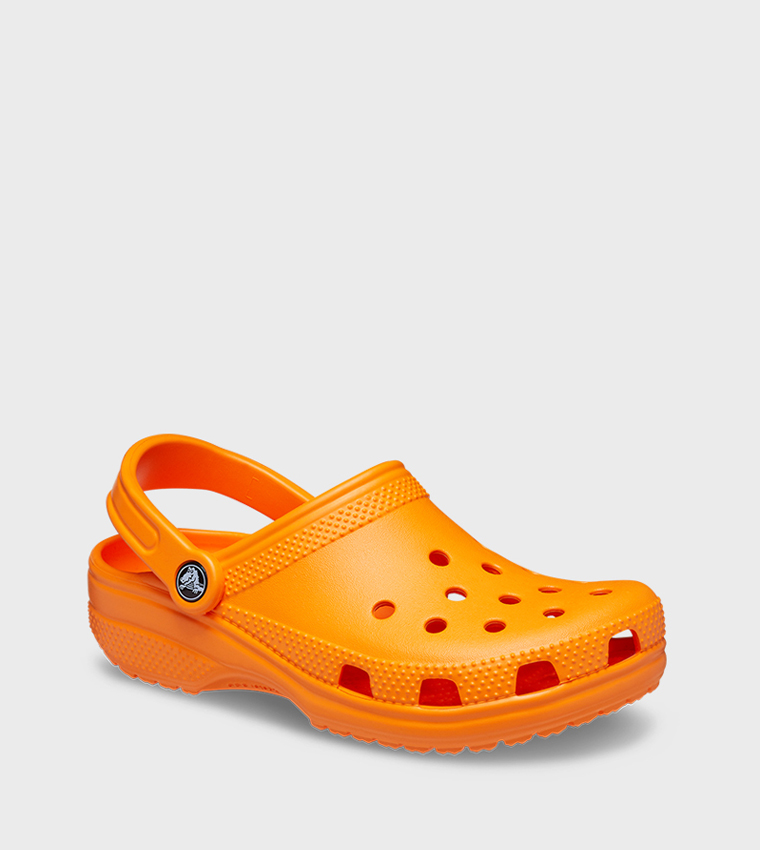 Crocs  Flip flops and Slides - Orange clogs