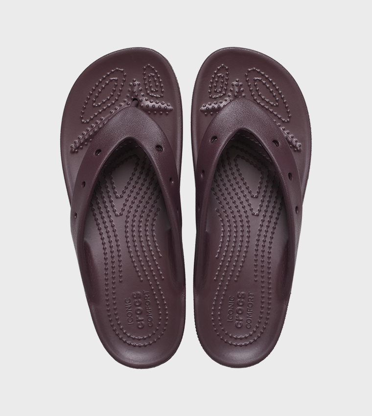 Crocs  Flip-Flops - Maroon Flip-Flops
